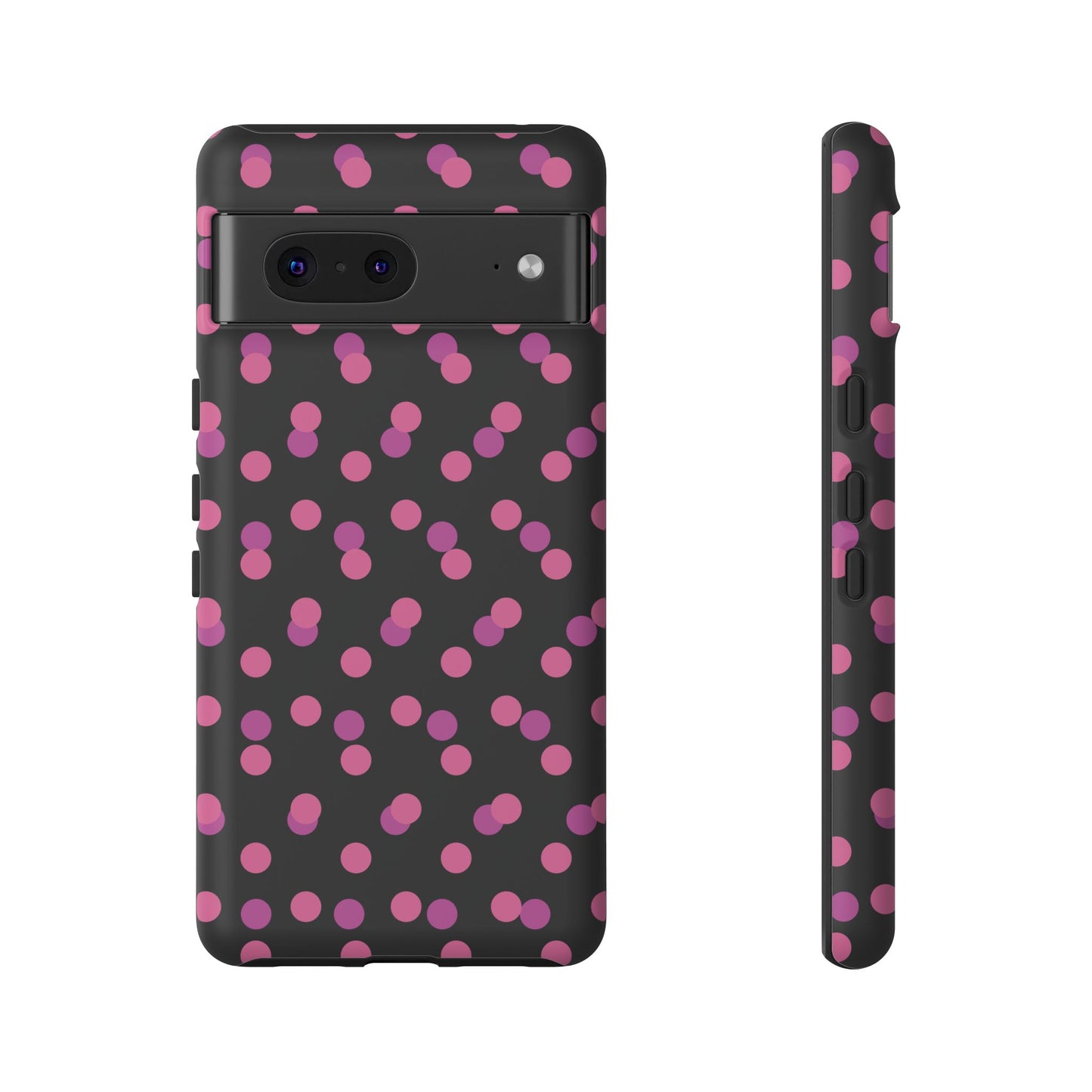 Pink Confetti Dot Phone Case | Tough Phone Case