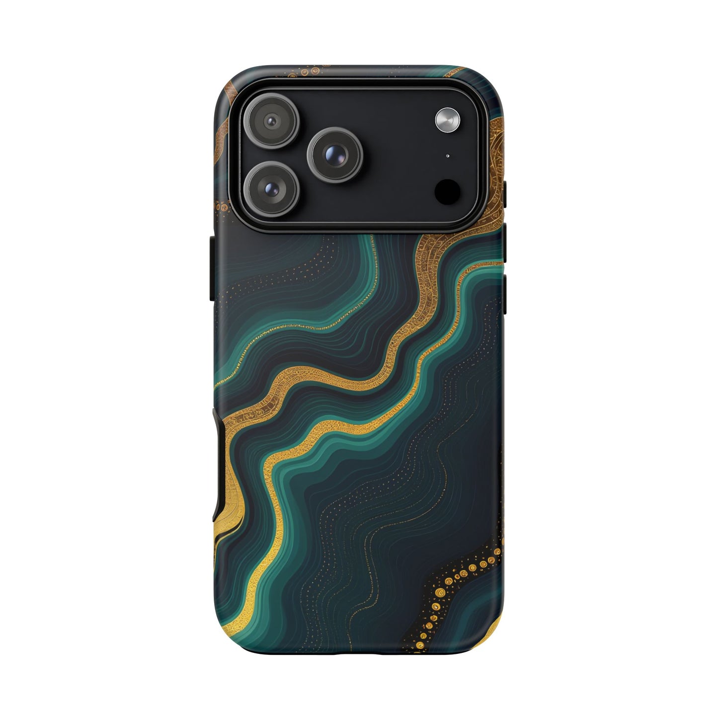 Elegant Phone Case, Geode Phone Protector, Stylish Protective Cover, Unique Gift for Him, Trendy Tech Accessory