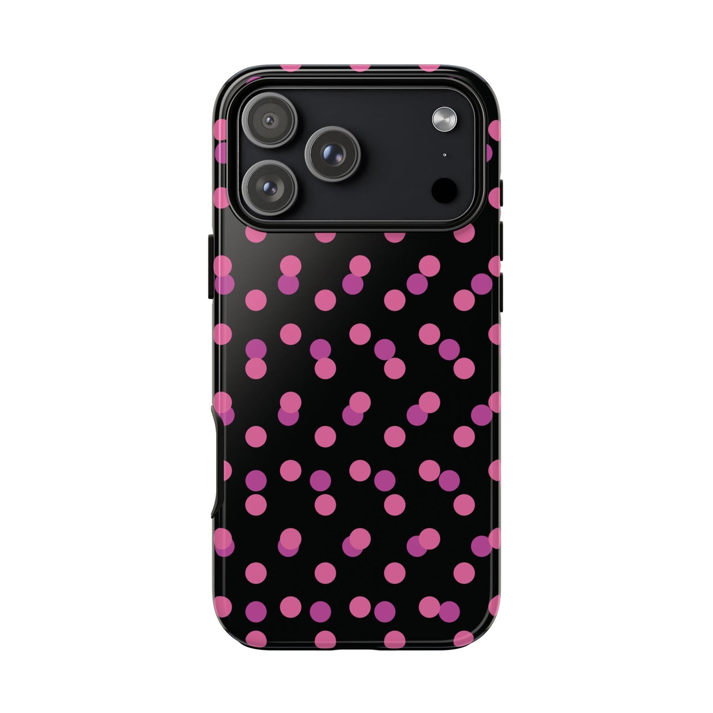 Pink Confetti Dot Phone Case | Tough Phone Case