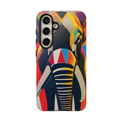 Elephant Print Tough phone Case,