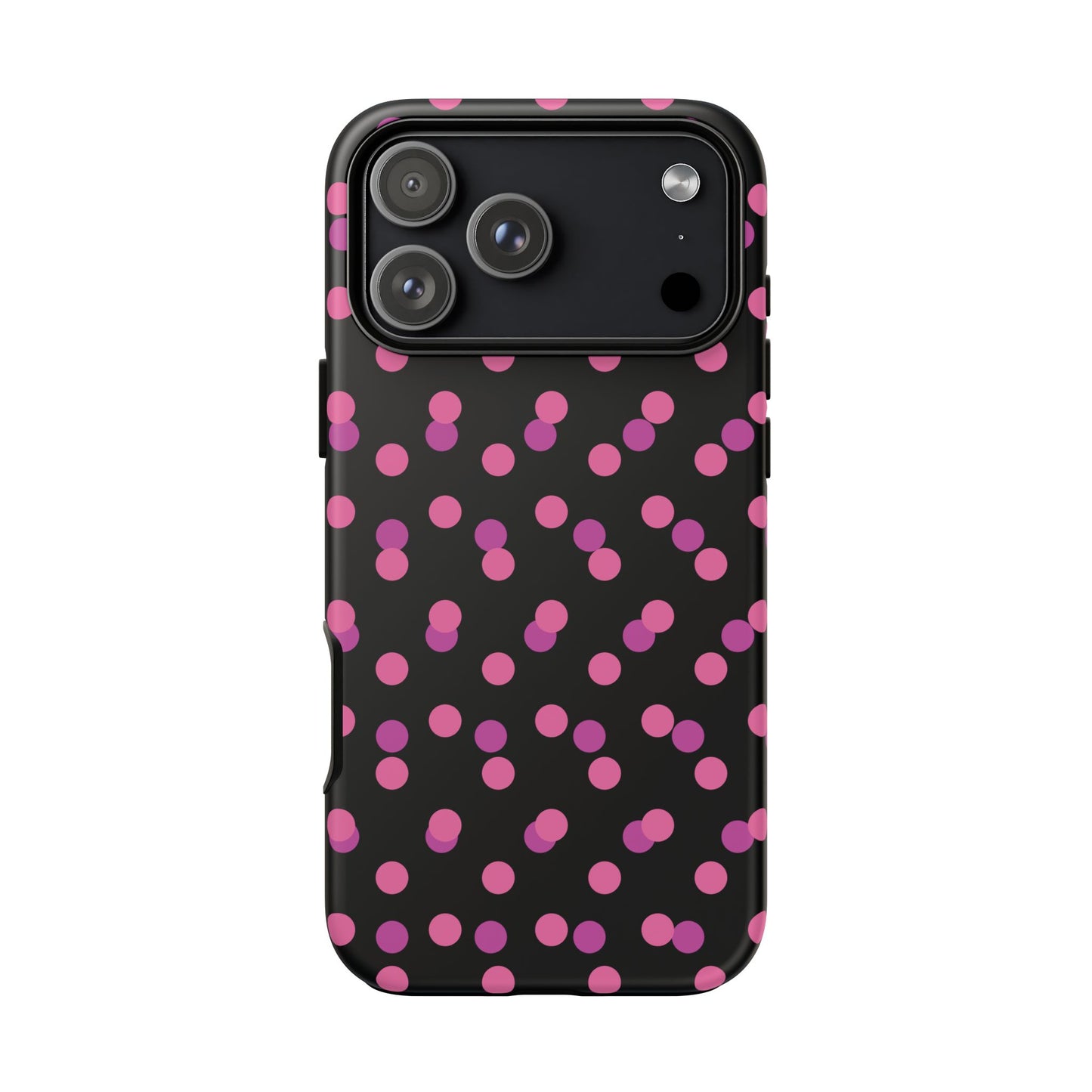 Pink Confetti Dot Phone Case | Tough Phone Case