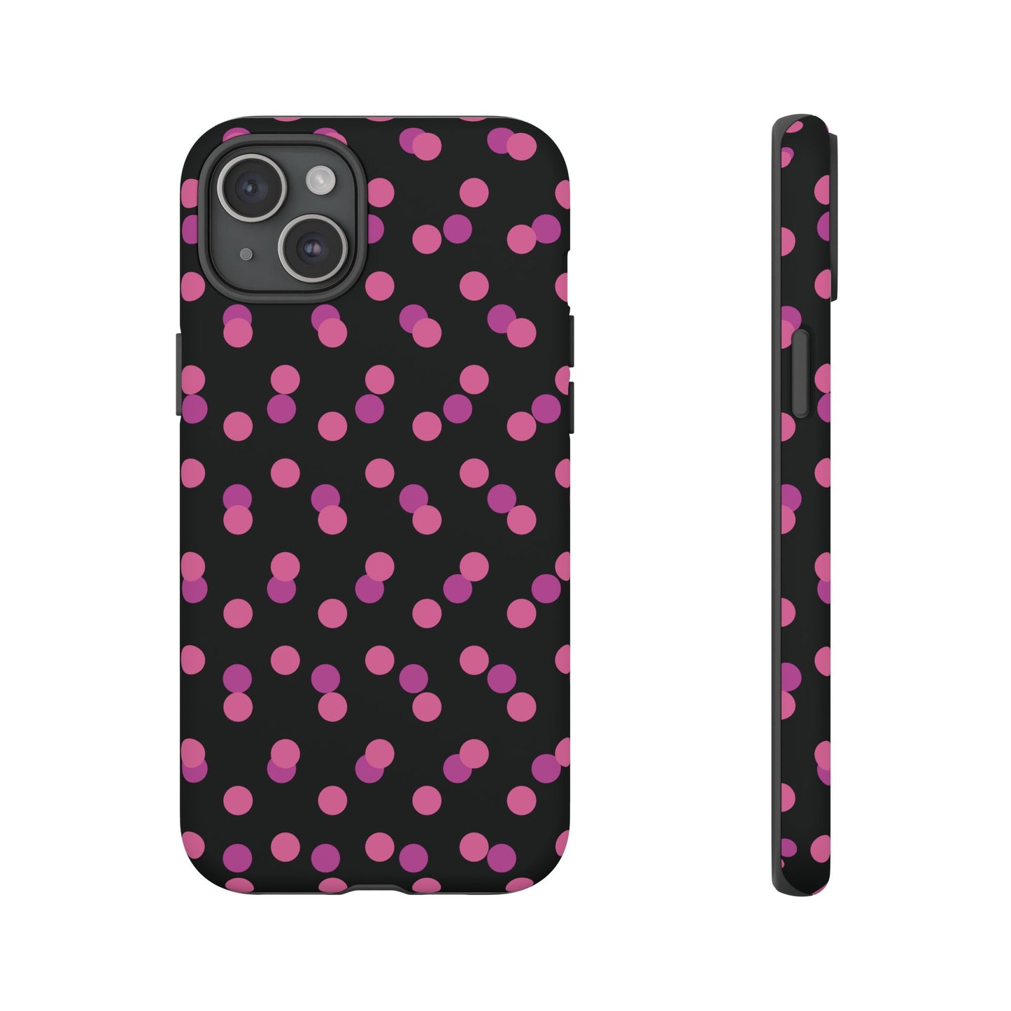 Pink Confetti Dot Phone Case | Tough Phone Case