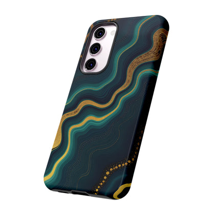 Elegant Phone Case, Geode Phone Protector, Stylish Protective Cover, Unique Gift for Him, Trendy Tech Accessory