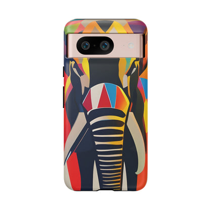 Elephant Print Tough phone Case,