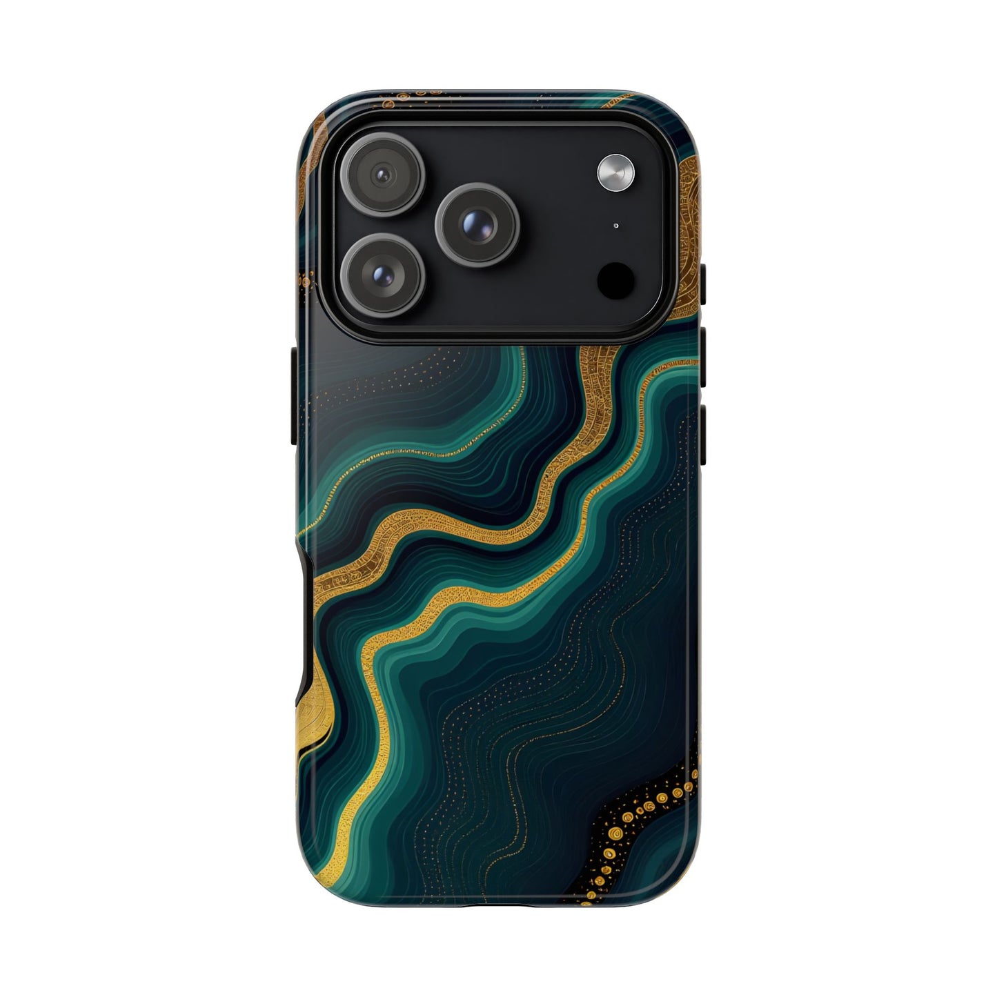 Elegant Phone Case, Geode Phone Protector, Stylish Protective Cover, Unique Gift for Him, Trendy Tech Accessory