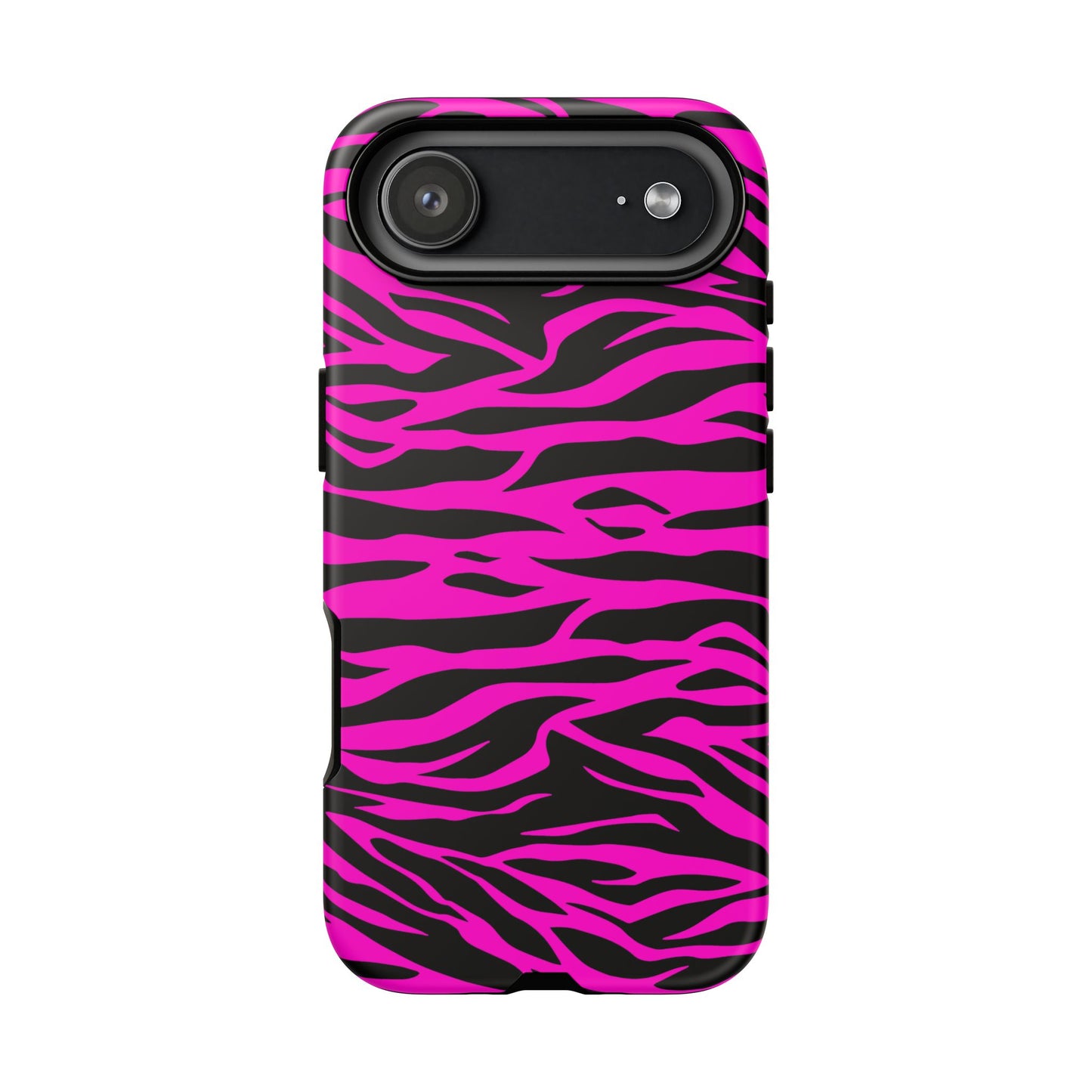 Pink Tiger Print tough phone case