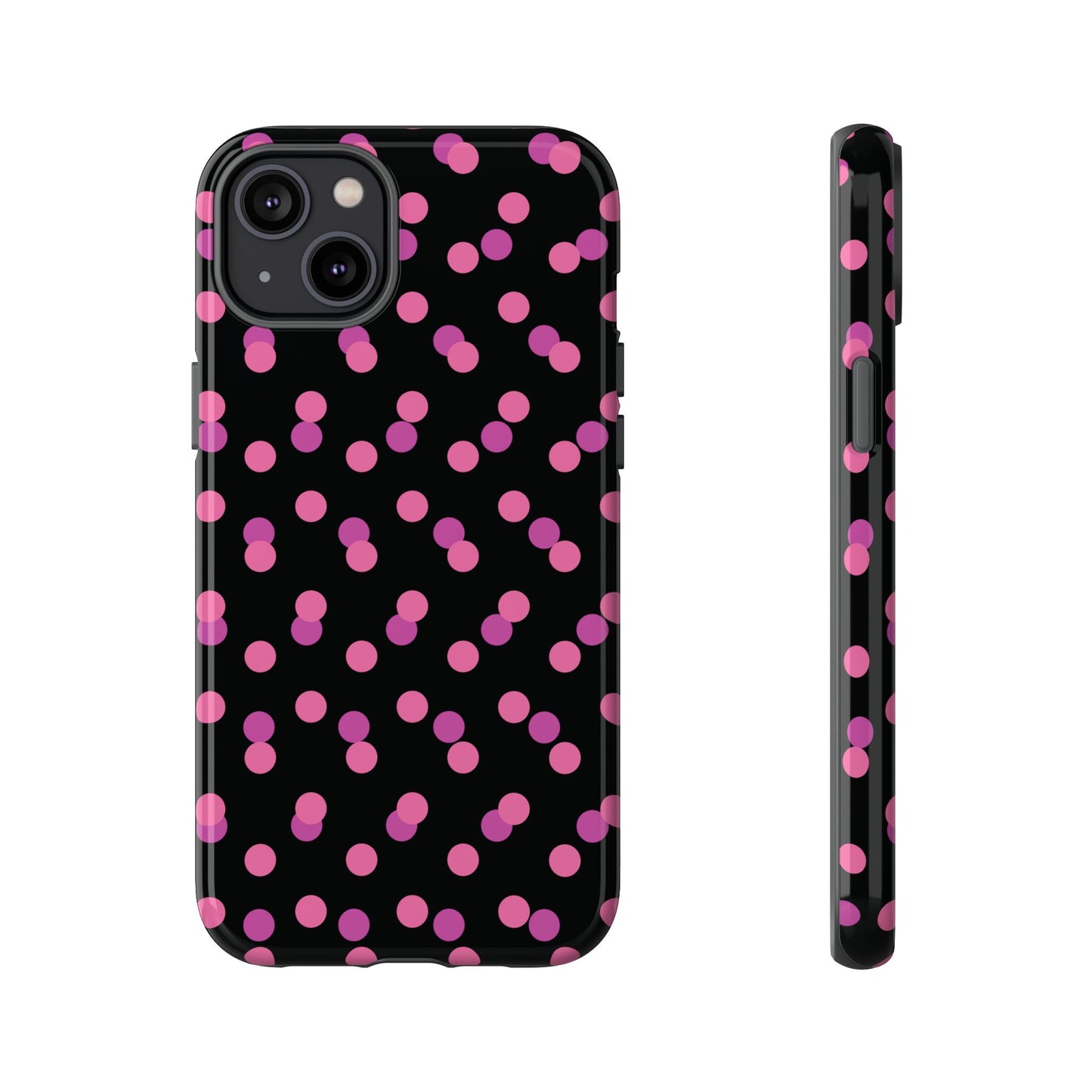 Pink Confetti Dot Phone Case | Tough Phone Case