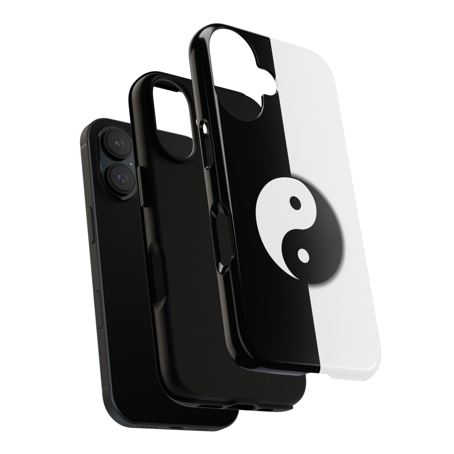Yin Yang Black and White Phone Case Cover