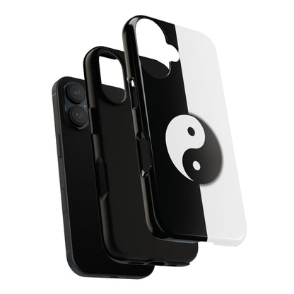 Yin Yang Black and White Phone Case Cover