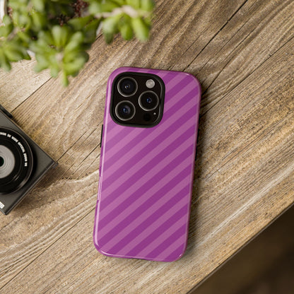 Pink Diagonal Phone Case Cover, Protective Shell, Phone Accessories, Gift