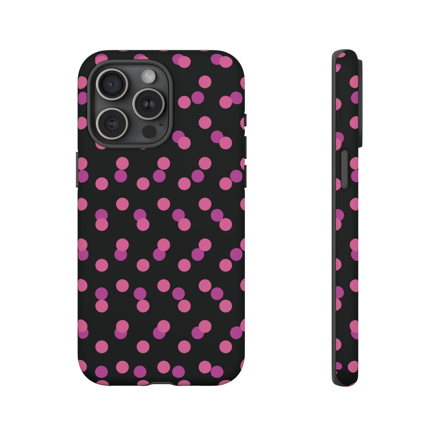 Pink Confetti Dot Phone Case | Tough Phone Case