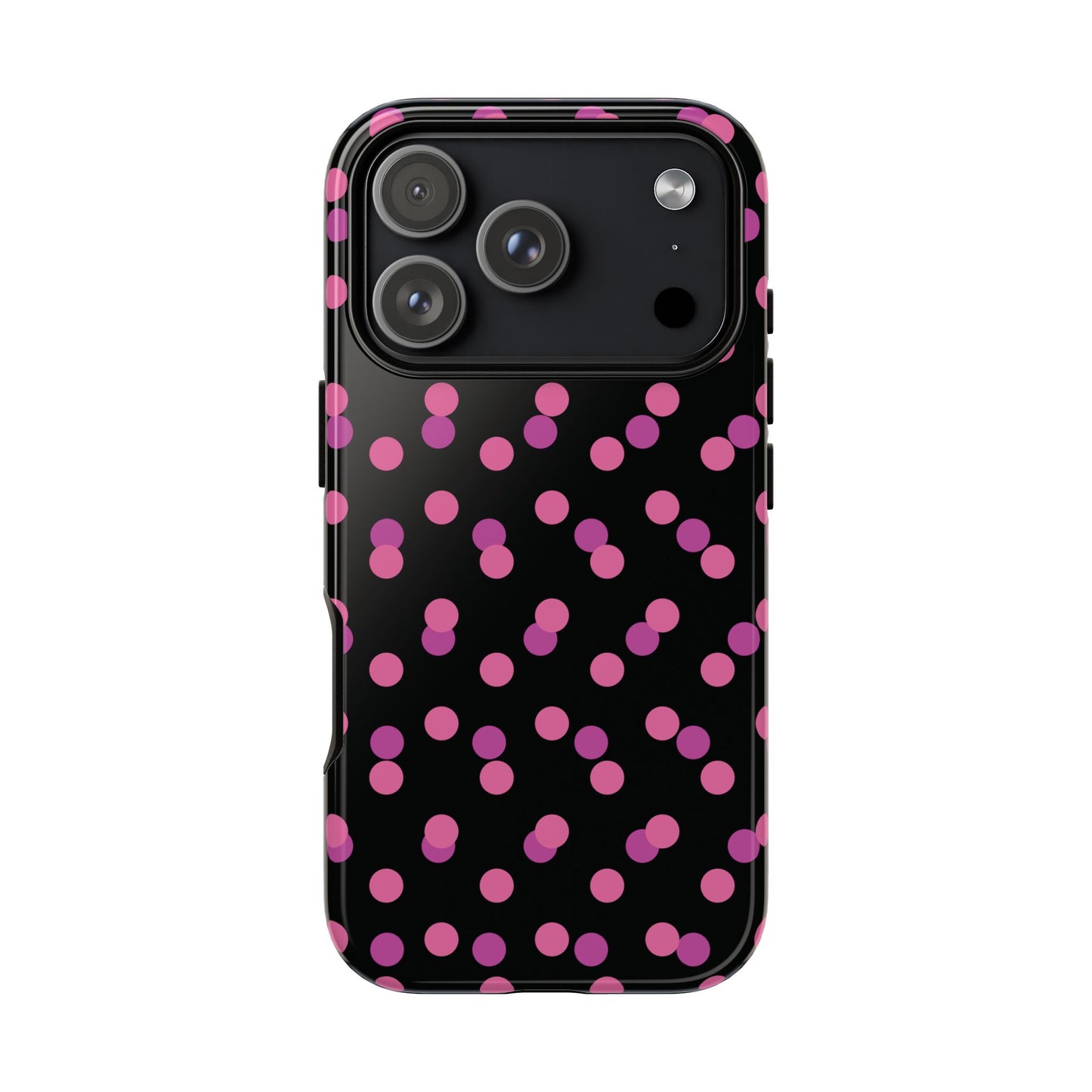 Pink Confetti Dot Phone Case | Tough Phone Case