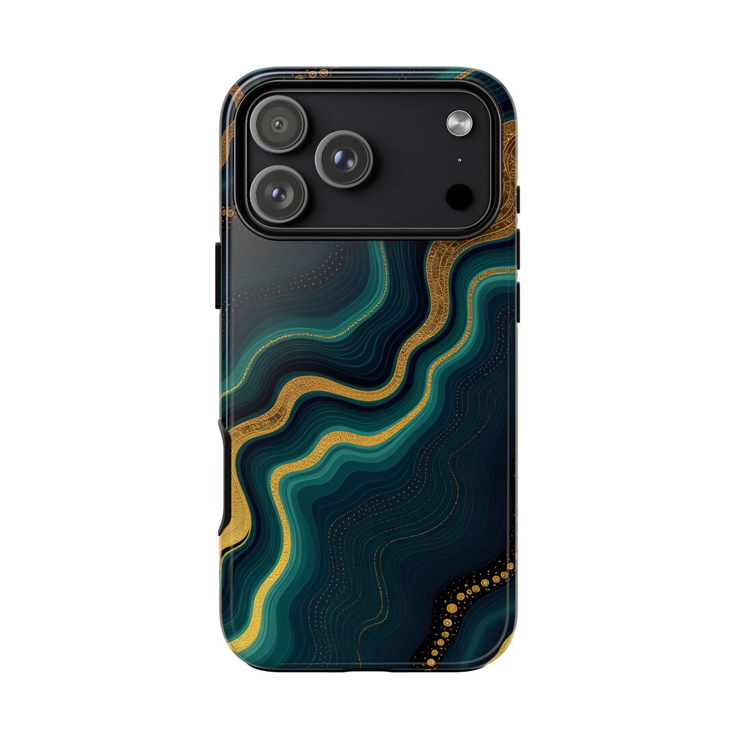 Elegant Phone Case, Geode Phone Protector, Stylish Protective Cover, Unique Gift for Him, Trendy Tech Accessory