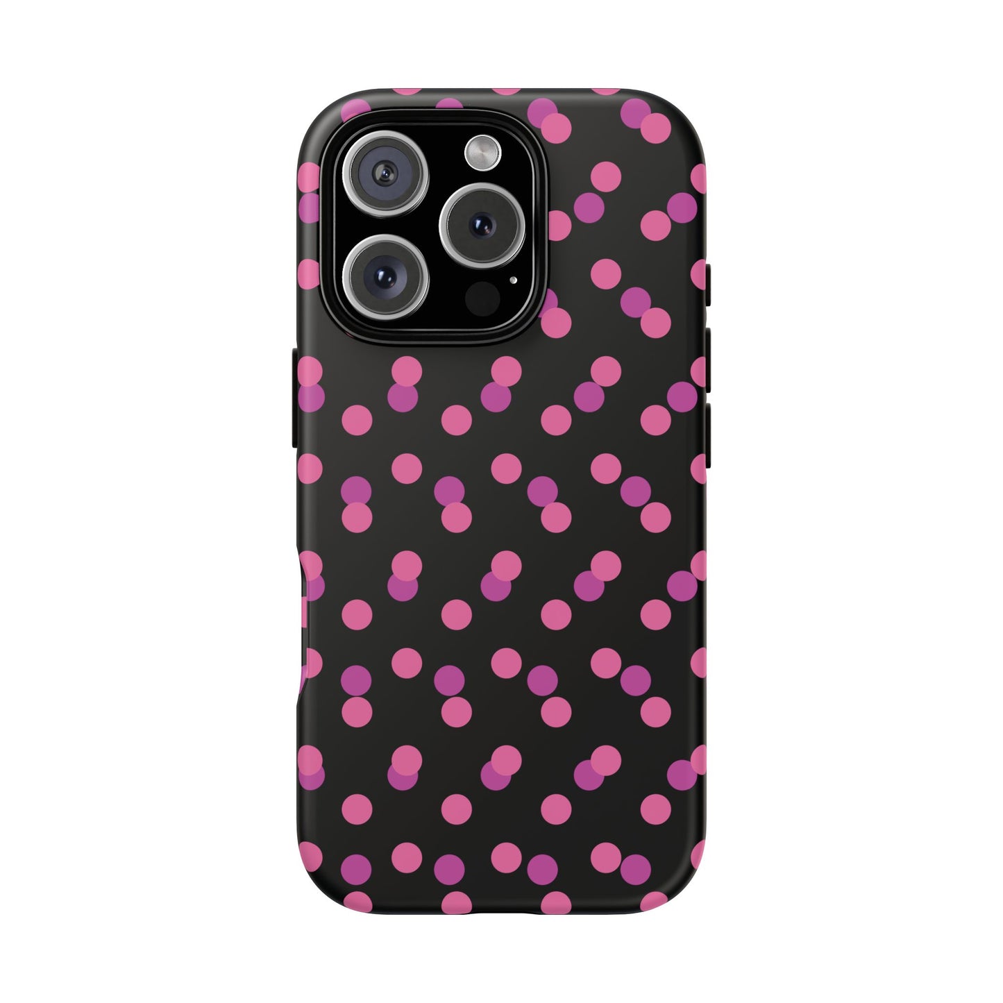 Pink Confetti Dot Phone Case | Tough Phone Case