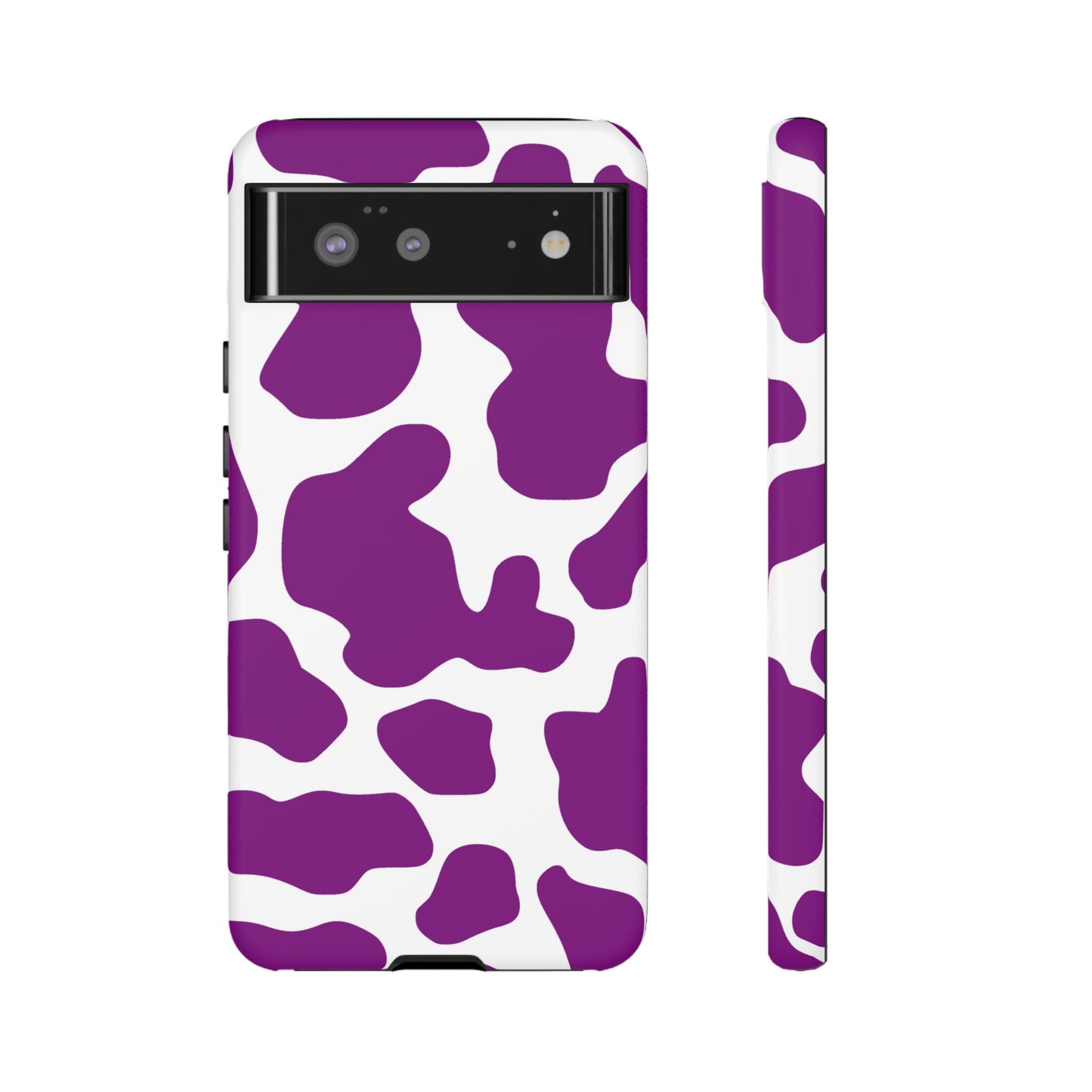 Purple Cow print Phone Case Cover