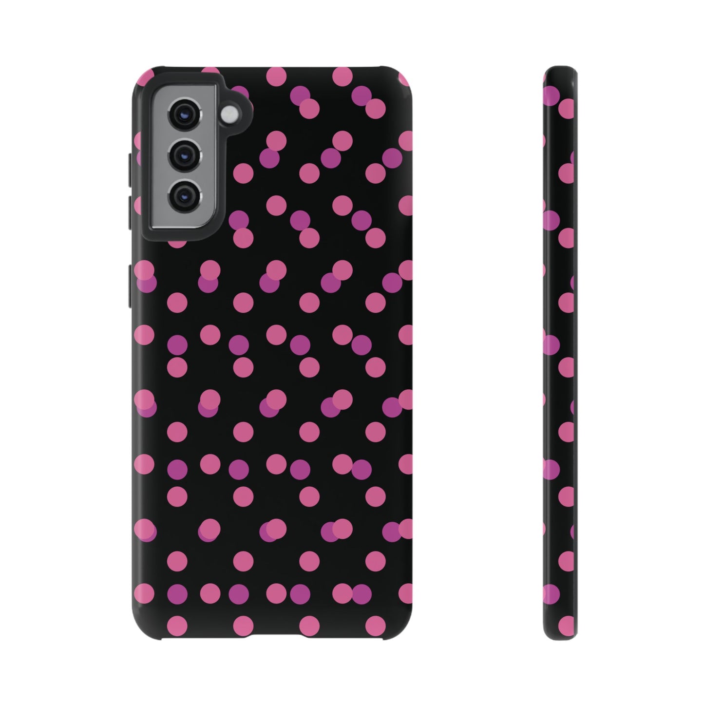Pink Confetti Dot Phone Case | Tough Phone Case