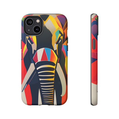 Elephant Print Tough phone Case,