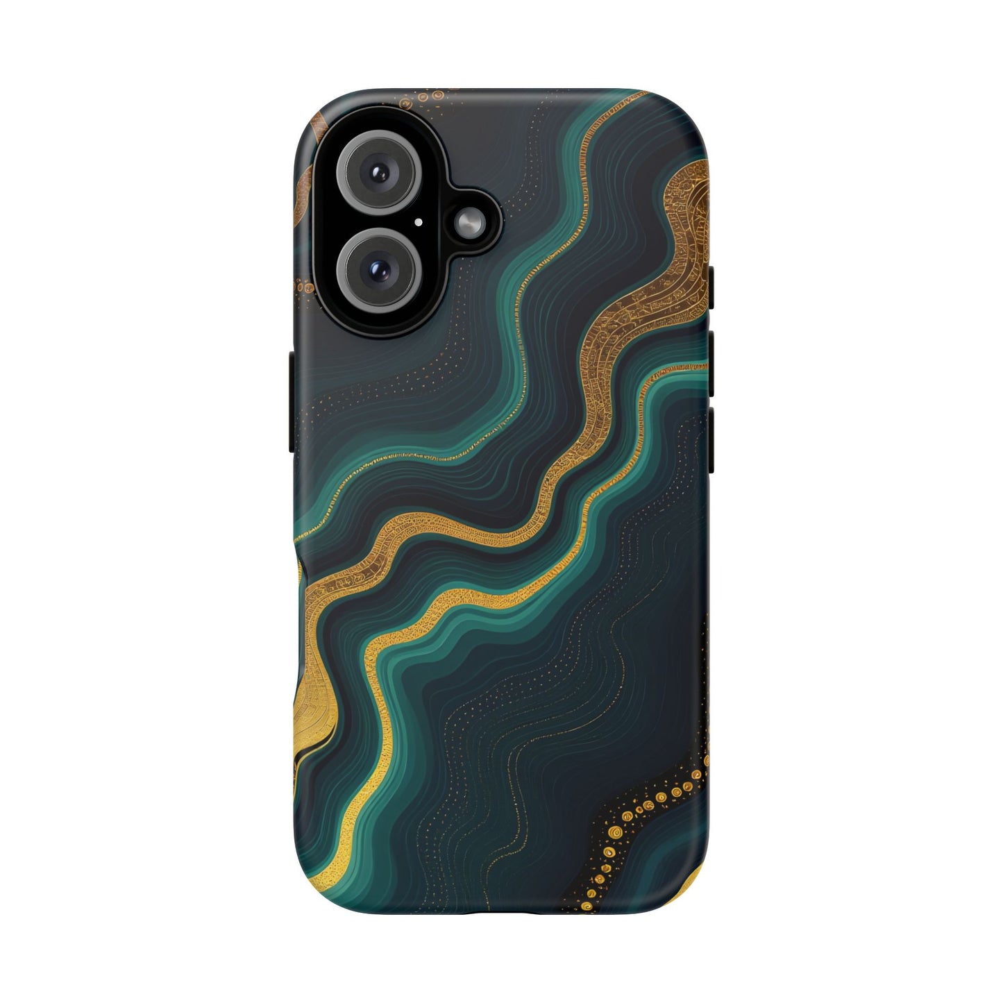 Elegant Phone Case, Geode Phone Protector, Stylish Protective Cover, Unique Gift for Him, Trendy Tech Accessory