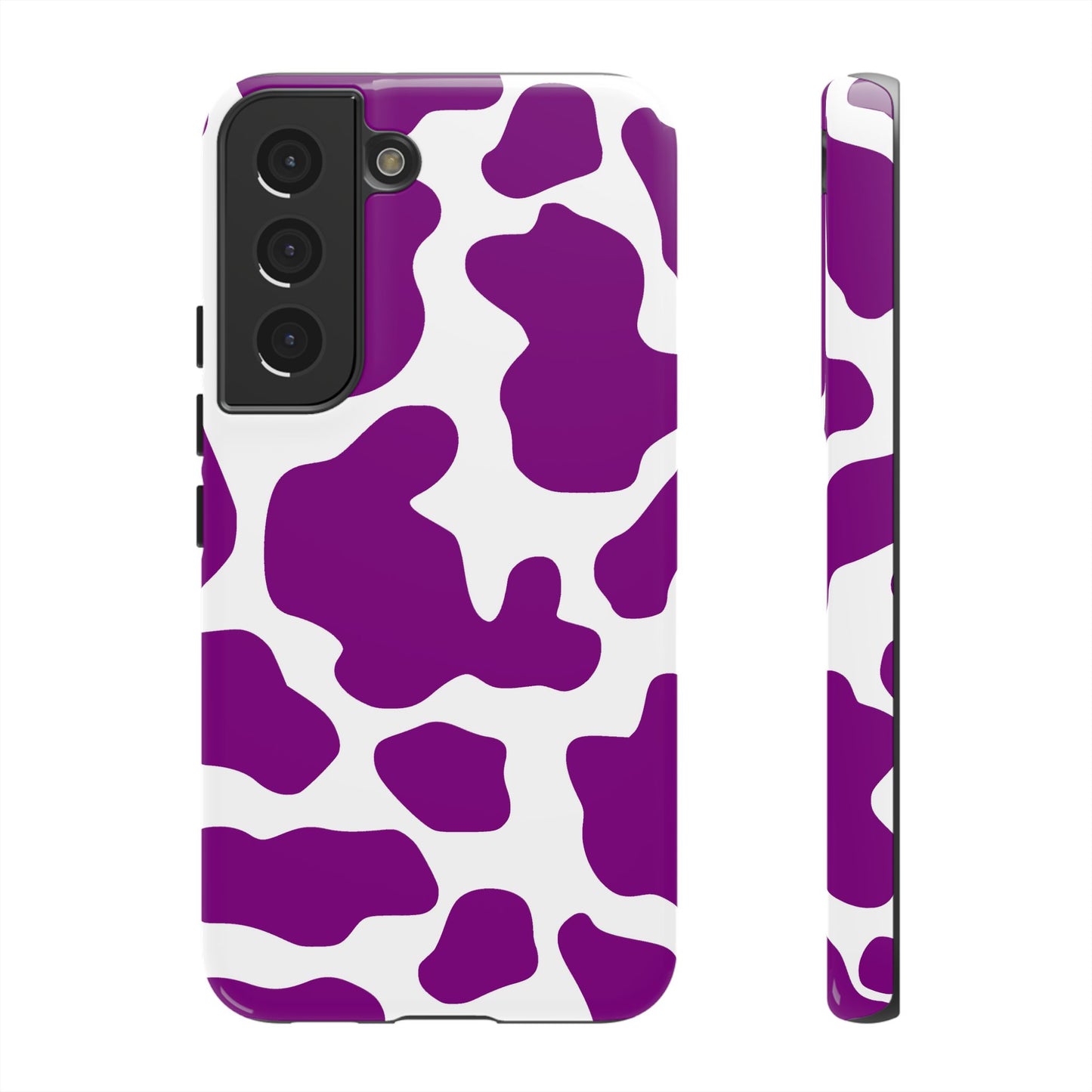 Purple Cow print Phone Case Cover