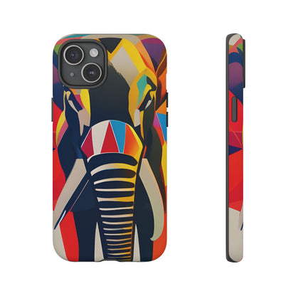 Elephant Print Tough phone Case,