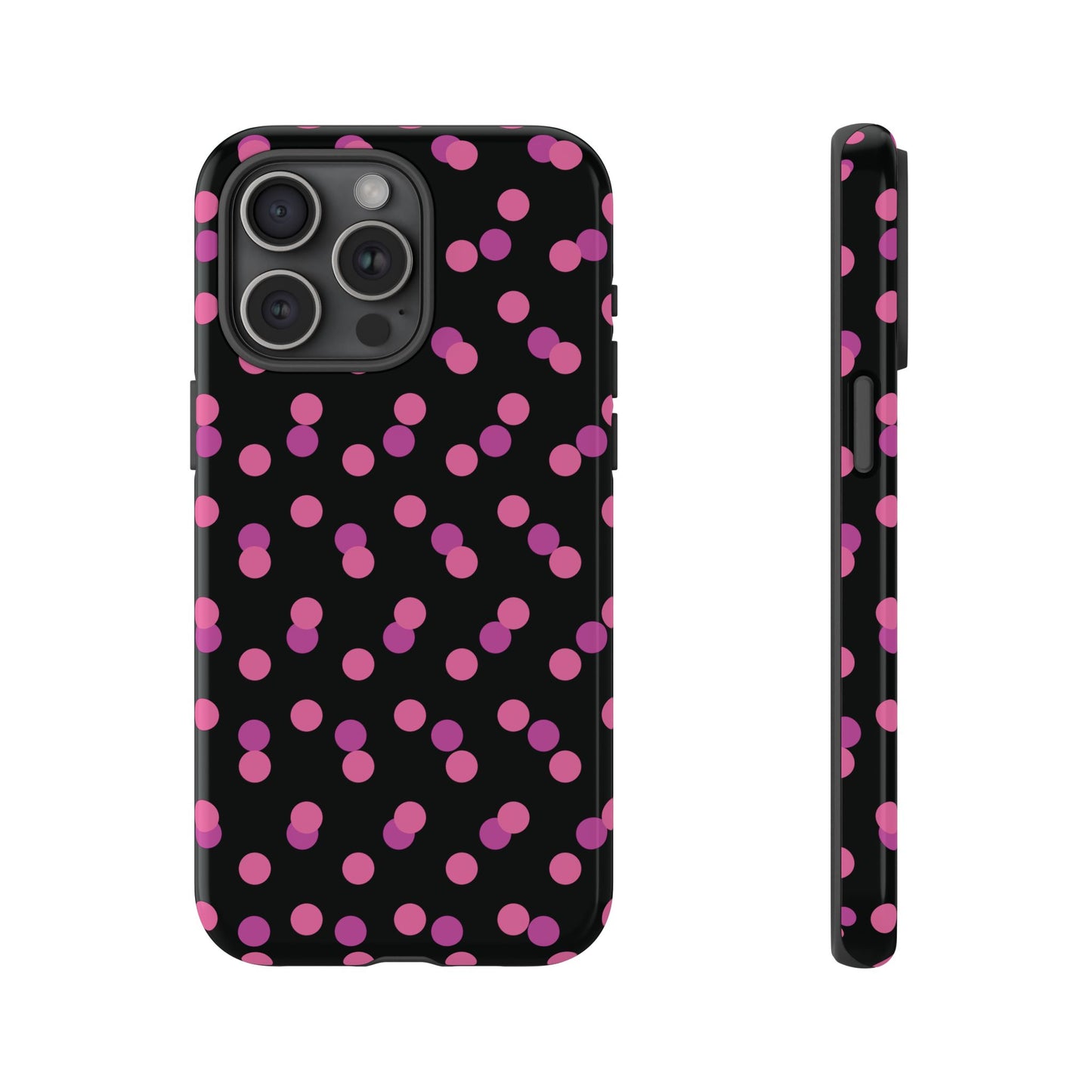 Pink Confetti Dot Phone Case | Tough Phone Case