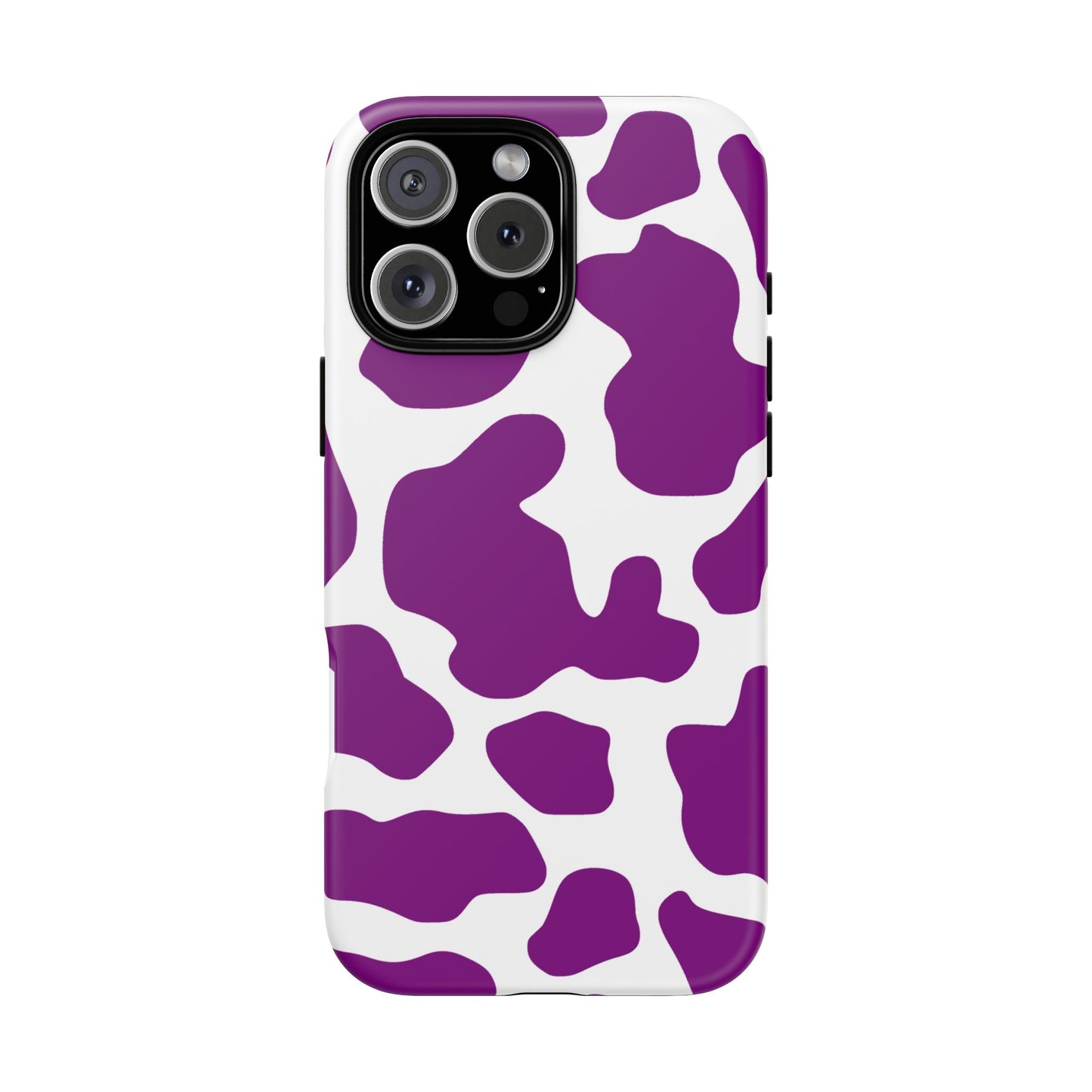 Purple Cow print Phone Case Cover