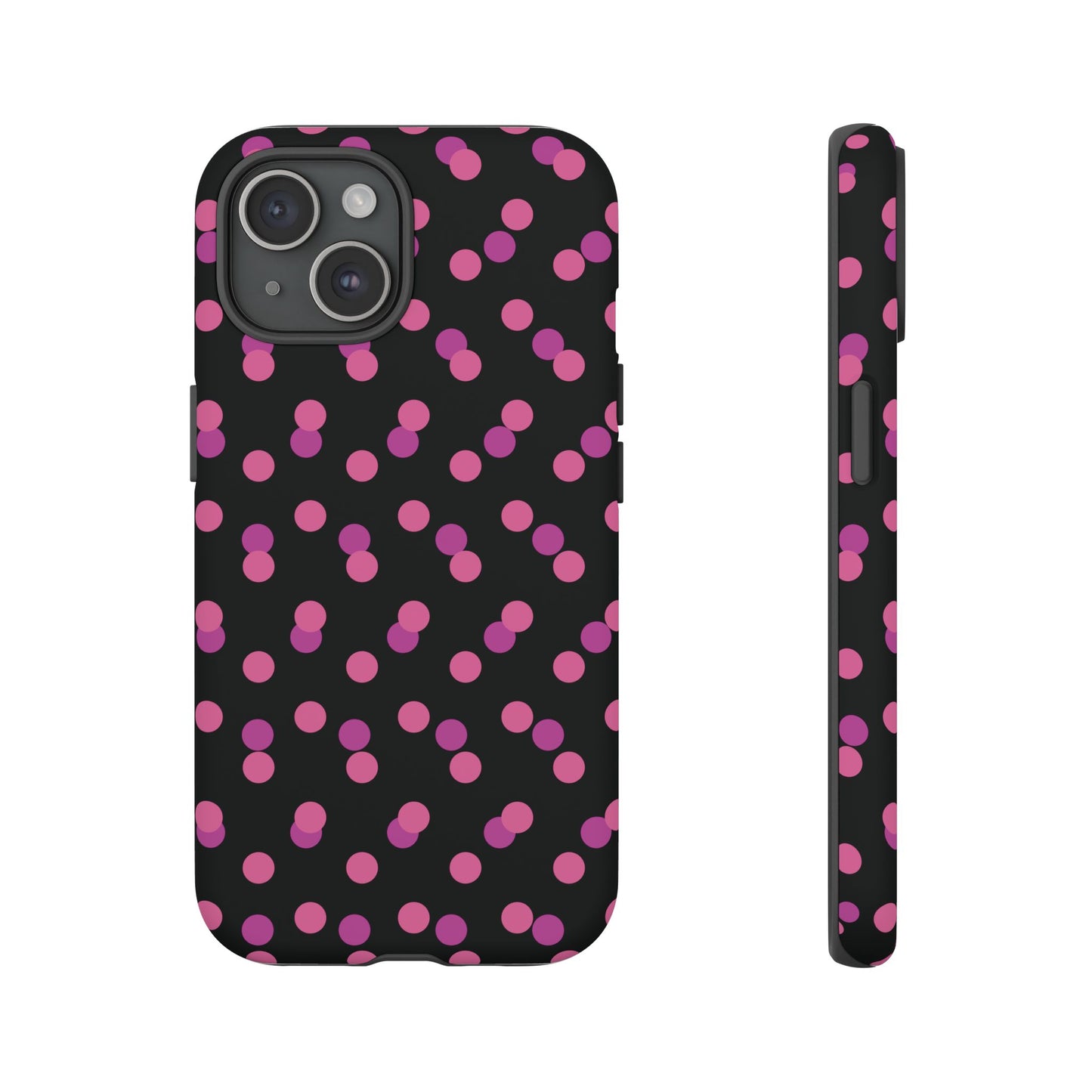 Pink Confetti Dot Phone Case | Tough Phone Case
