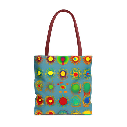 Sun Pattern Tote Bag
