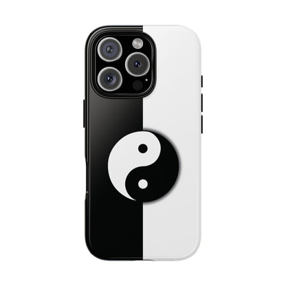 Yin Yang Black and White Phone Case Cover