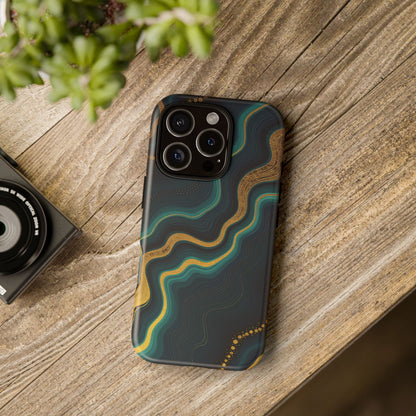 Elegant Phone Case, Geode Phone Protector, Stylish Protective Cover, Unique Gift for Him, Trendy Tech Accessory
