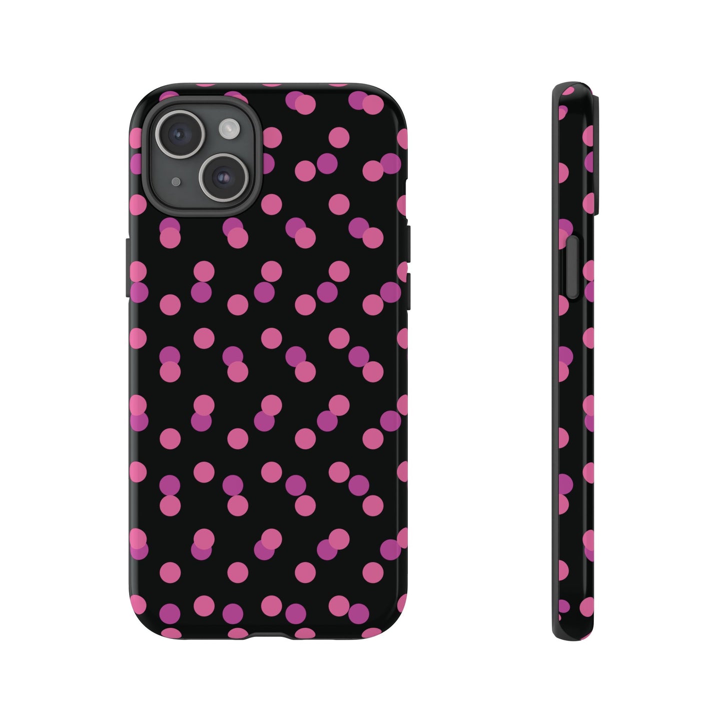 Pink Confetti Dot Phone Case | Tough Phone Case