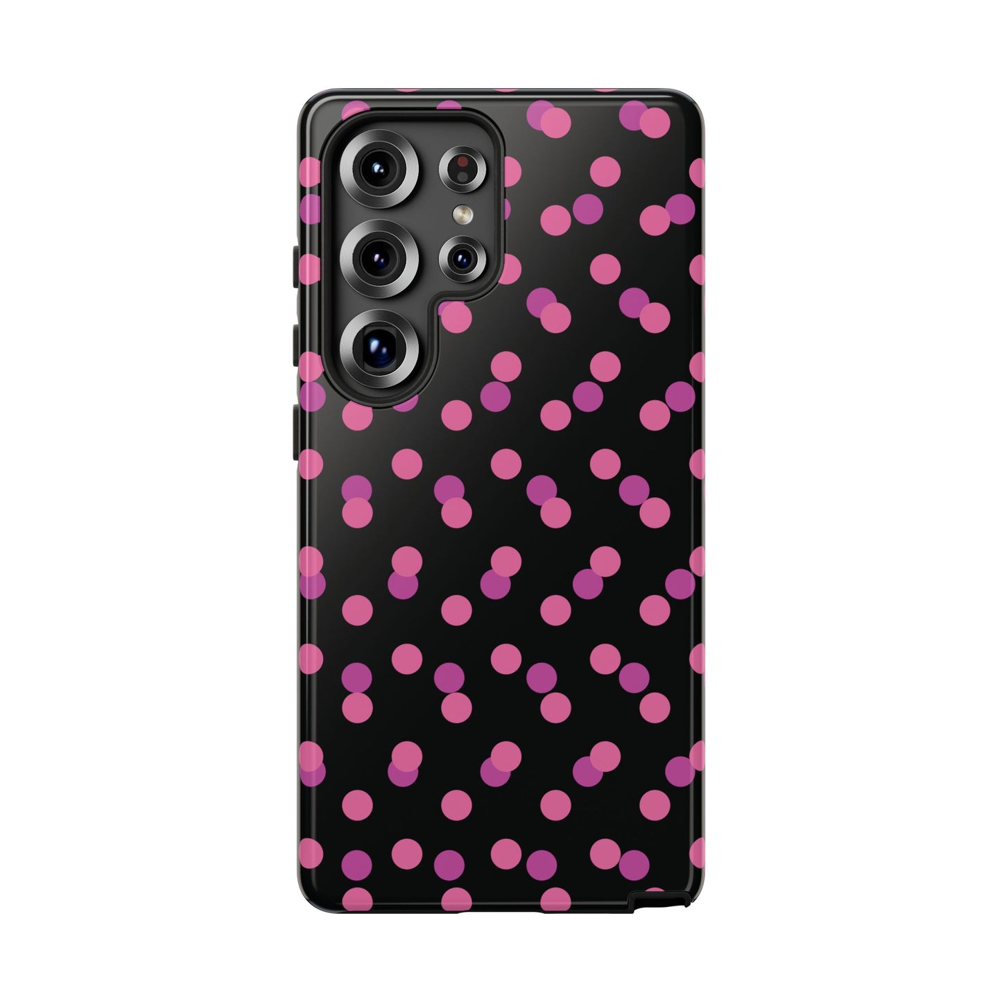Pink Confetti Dot Phone Case | Tough Phone Case