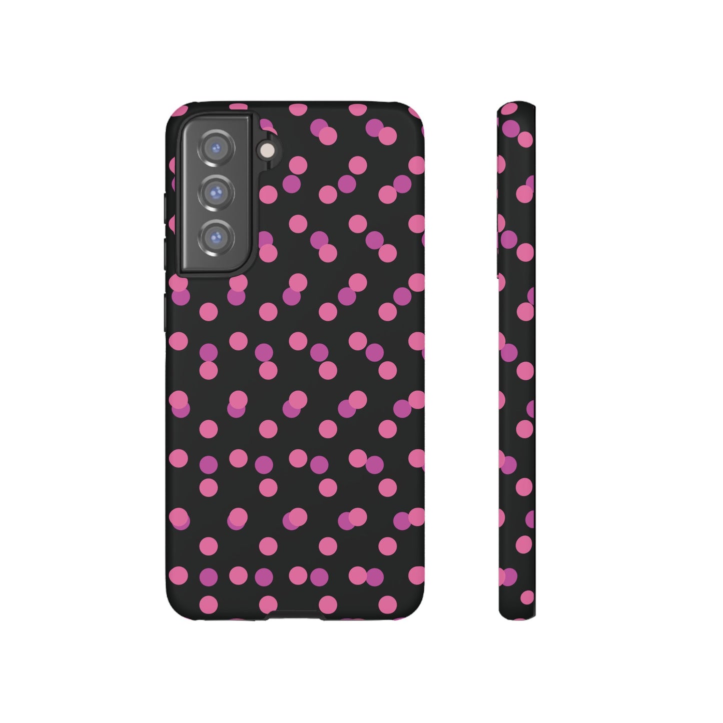 Pink Confetti Dot Phone Case | Tough Phone Case