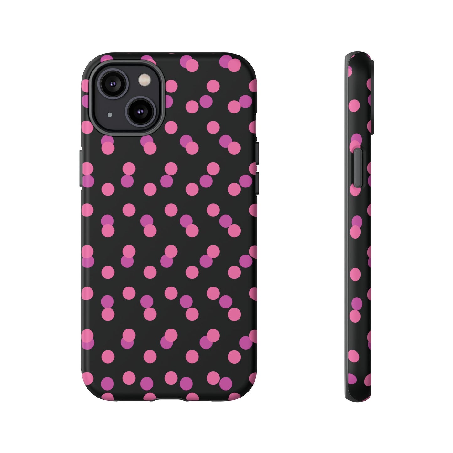Pink Confetti Dot Phone Case | Tough Phone Case