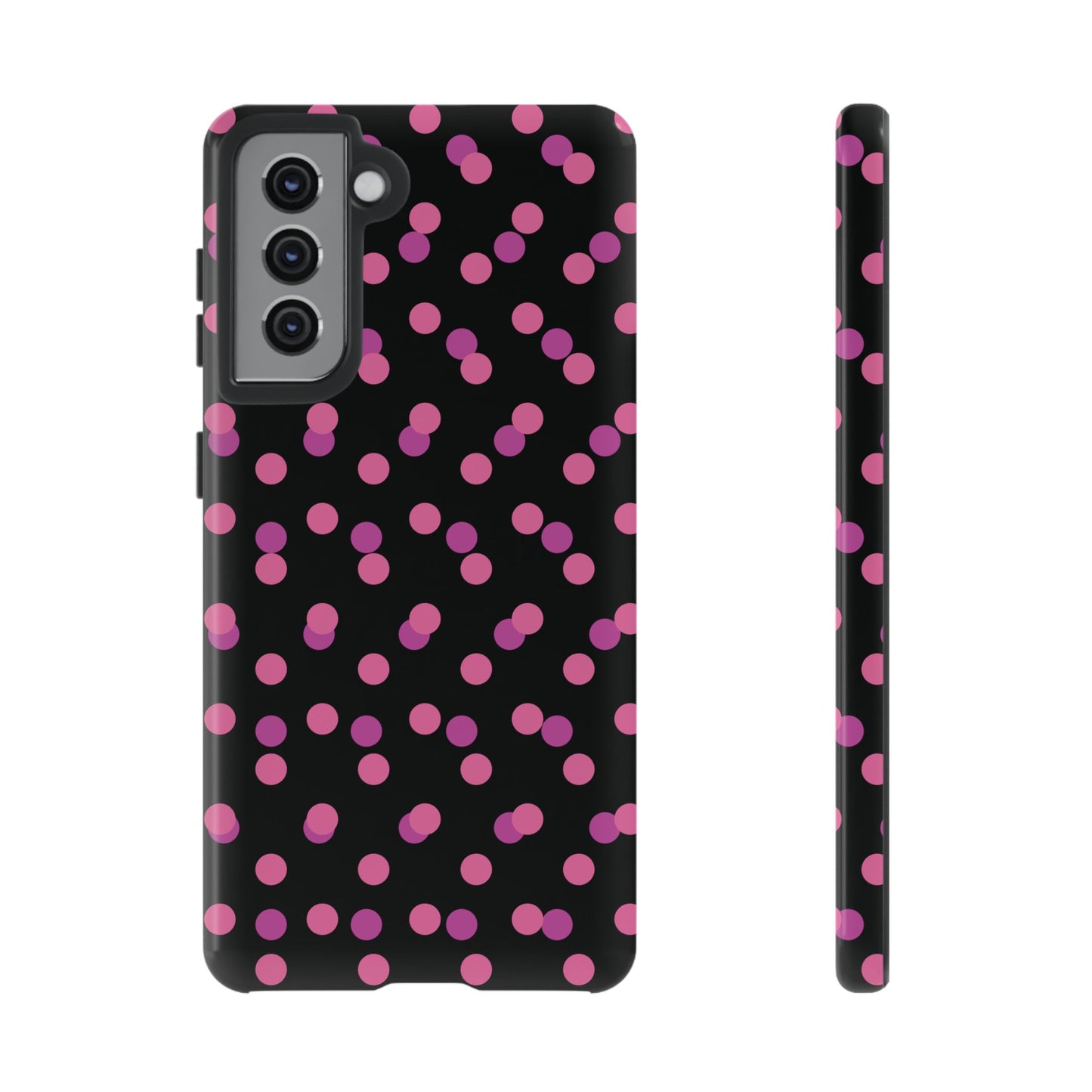Pink Confetti Dot Phone Case | Tough Phone Case