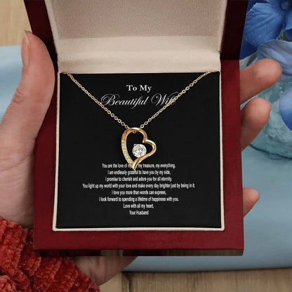 Beautiful Wife Forever Love Necklace
