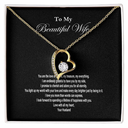 Beautiful Wife Forever Love Necklace
