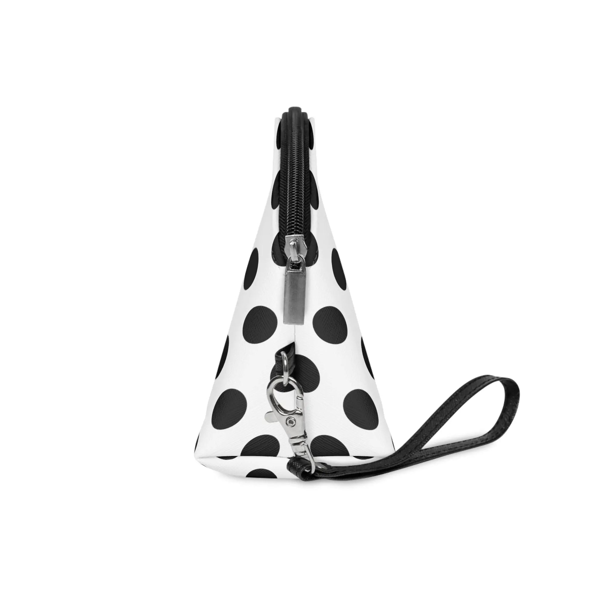 Black Polka dot Makeup Bag