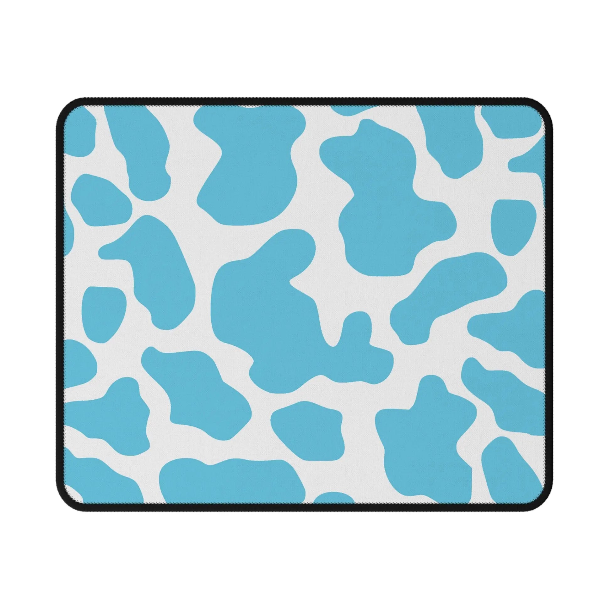 Blue Cow Print Non-Slip Gaming Mouse Pad - 9.5’’ × 8’’ - Home Decor