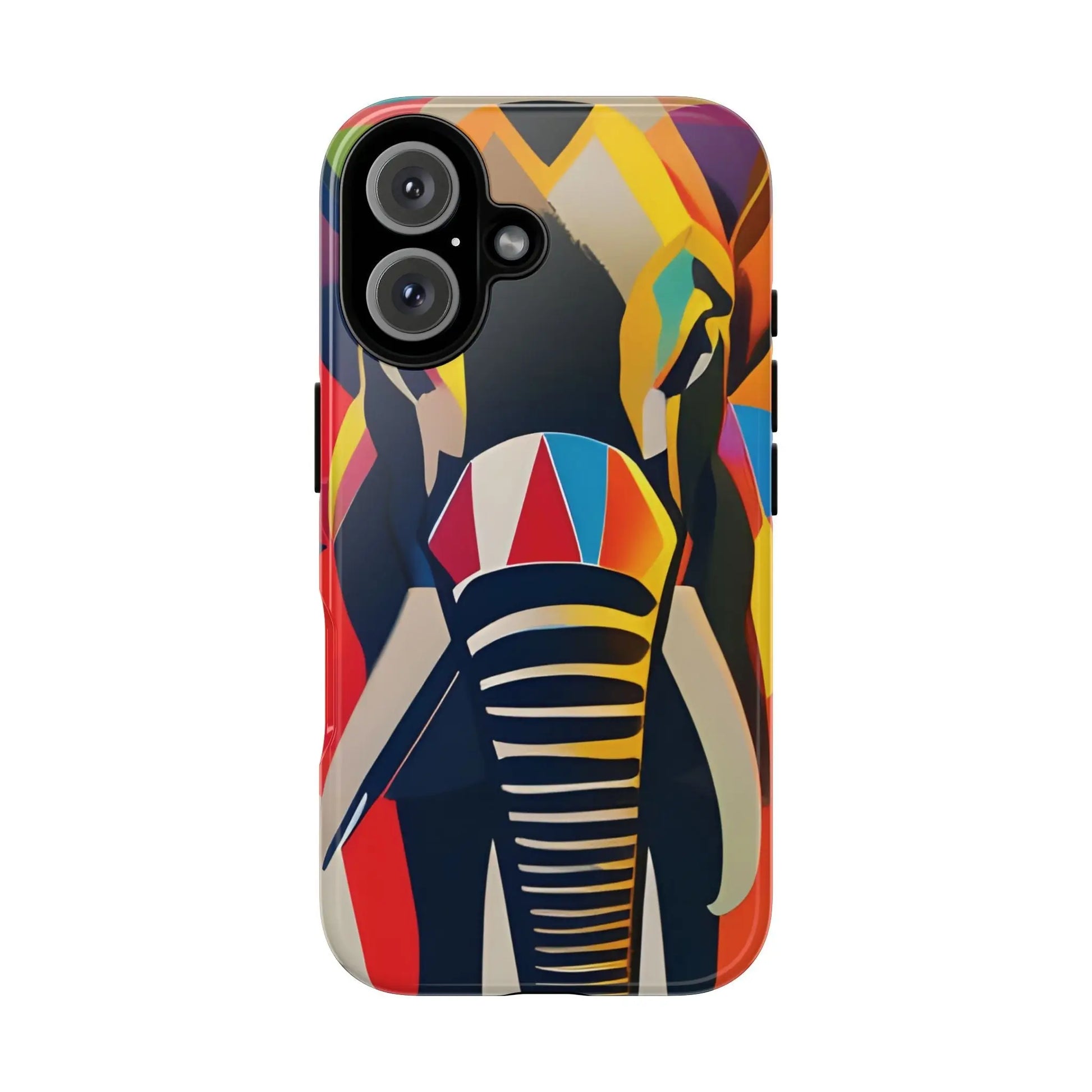 Elephant Print Tough phone Case, - Phone Case