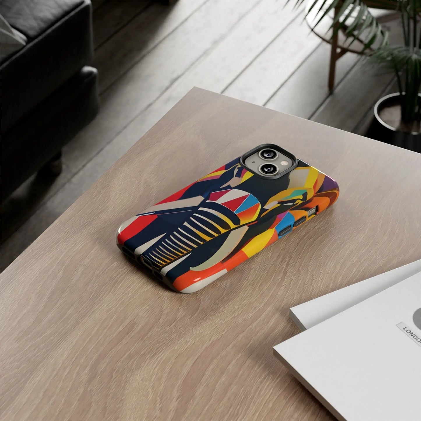 Elephant Print Tough phone Case, - Phone Case