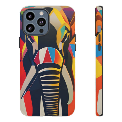 Elephant Print Tough phone Case, - iPhone 13 Pro Max / Matte - Phone Case