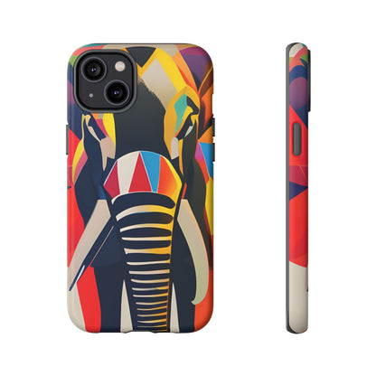 Elephant Print Tough phone Case, - iPhone 14 Plus / Matte - Phone Case