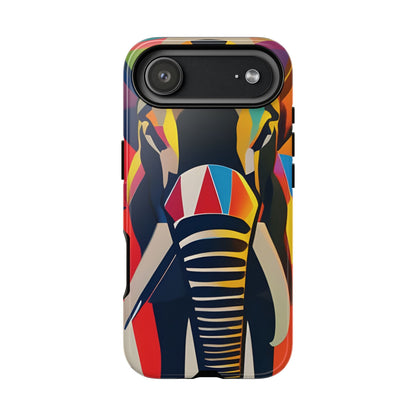 Elephant Print Tough phone Case, - iPhone 17 Air / Glossy - Phone Case