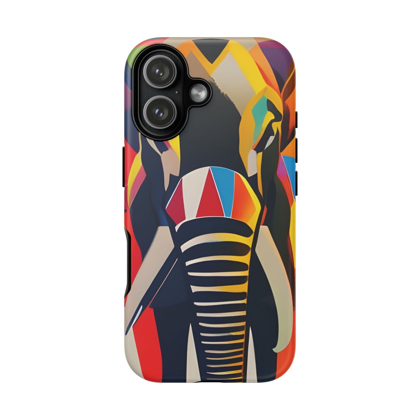 Elephant Print Tough phone Case, - iPhone 17 / Matte - Phone Case