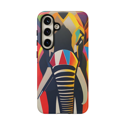 Elephant Print Tough phone Case, - Samsung Galaxy S24 / Matte - Phone Case