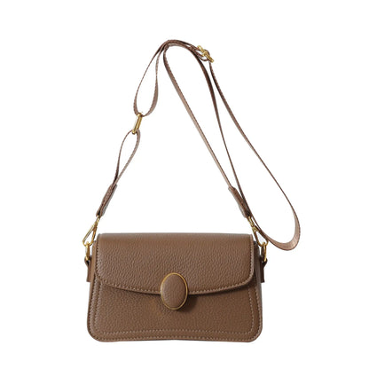 Stylish Wide Shoulder Strap Small Square Bag for Fashionable All-Matching Looks - Hand Bag