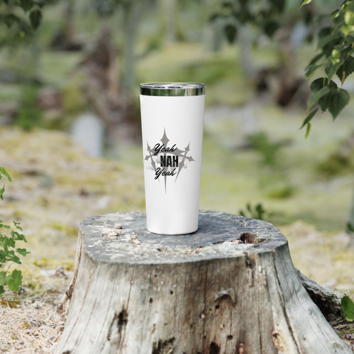 Yeah Nah Yeah, Large Stainless Steel Tumbler, 22oz - Insulated Travel Mug, Australian Slang Gift
