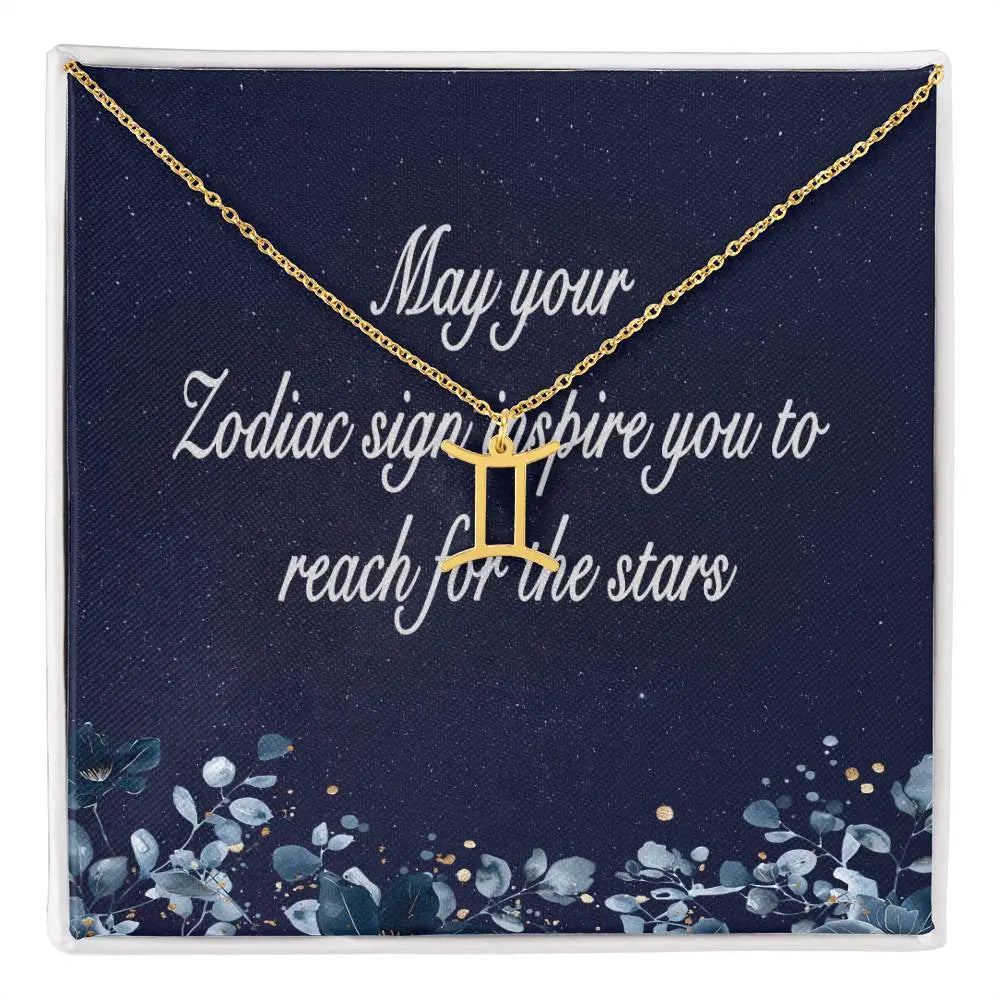 Special Custom Zodiac Necklace Choose your Zodiac Sign