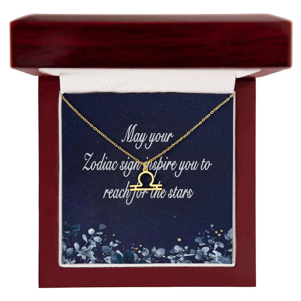 Special Custom Zodiac Necklace Choose your Zodiac Sign